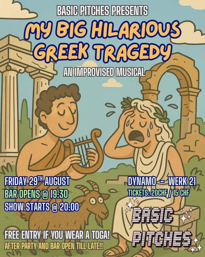 My Big Hilarious Greek Tragedy poster