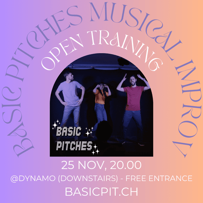 Open Rehearsal poster