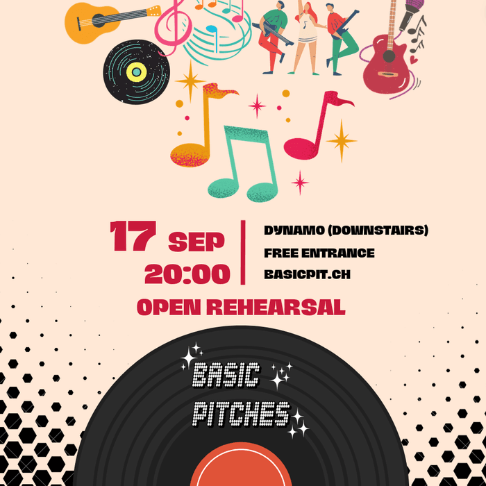 Open Rehearsal poster