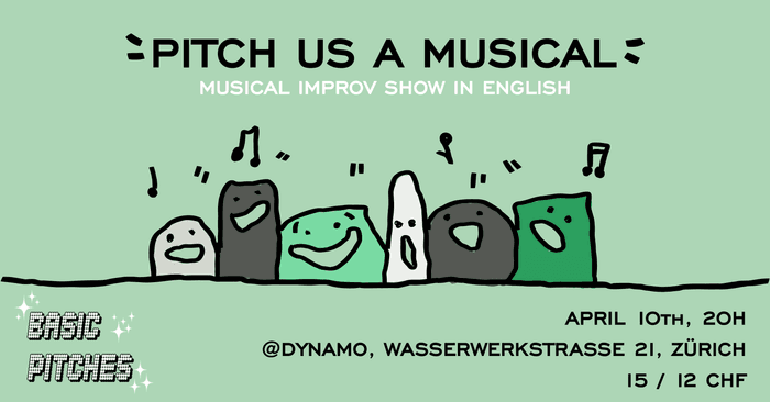 Pitch us a Musical poster