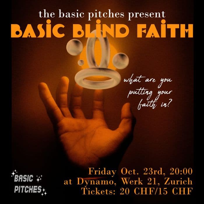 Basic Blind Faith - A musical improvtheater show poster